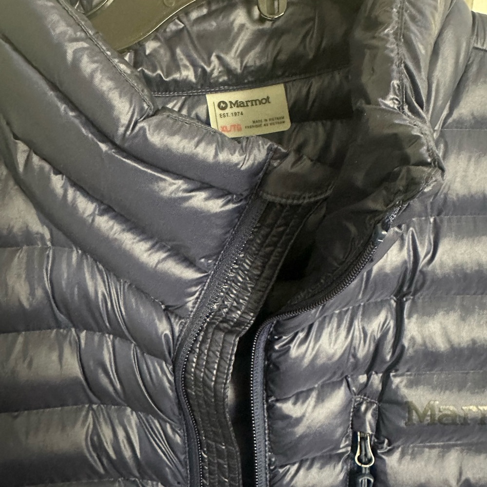 Marmot Navy Puffer Vest - Picture 2 of 6